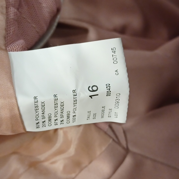 JS Collections 3 Piece Satin Mother of the Bride Suit NEW- Sz. 16 - Picture 14 of 14